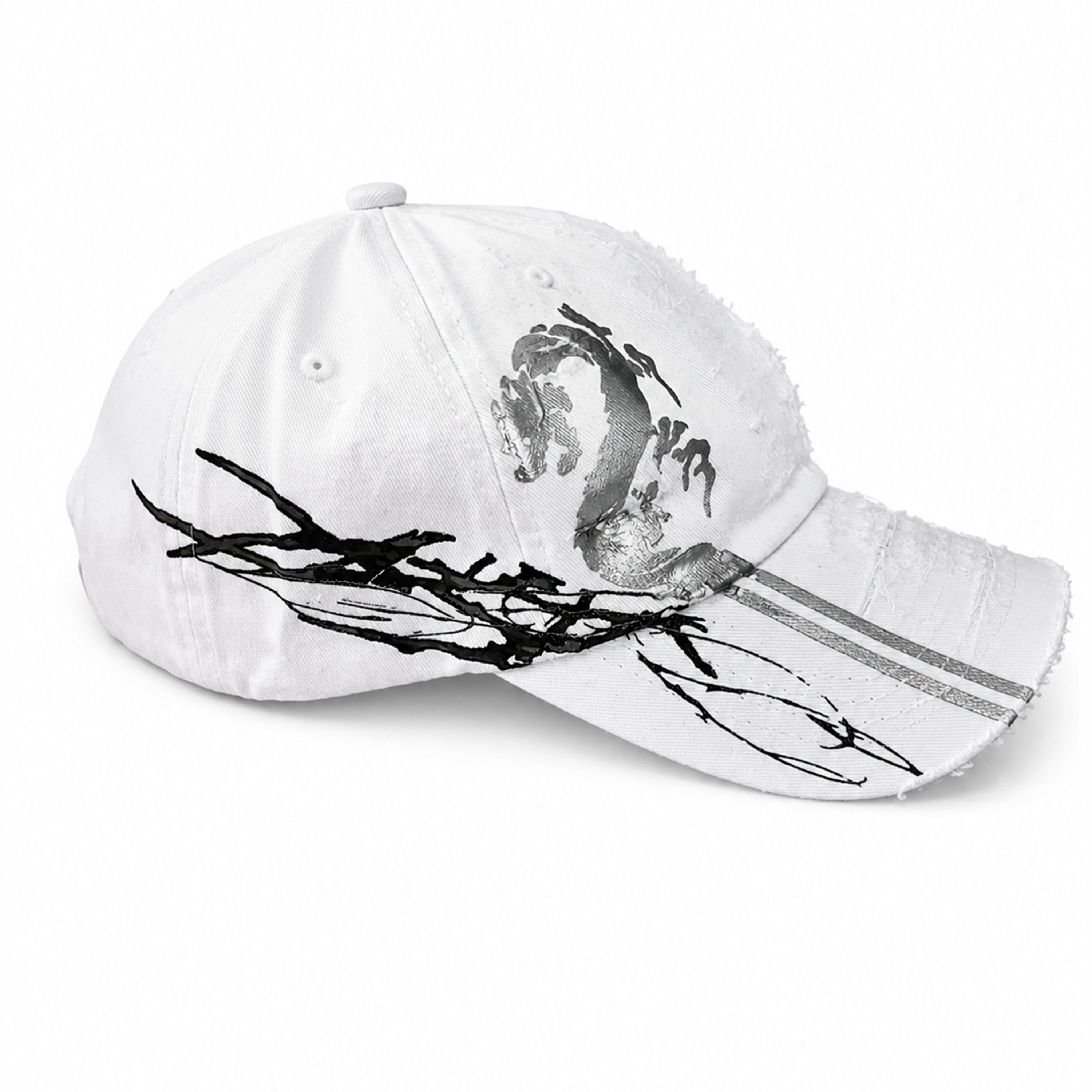 Silver Dragon Cap